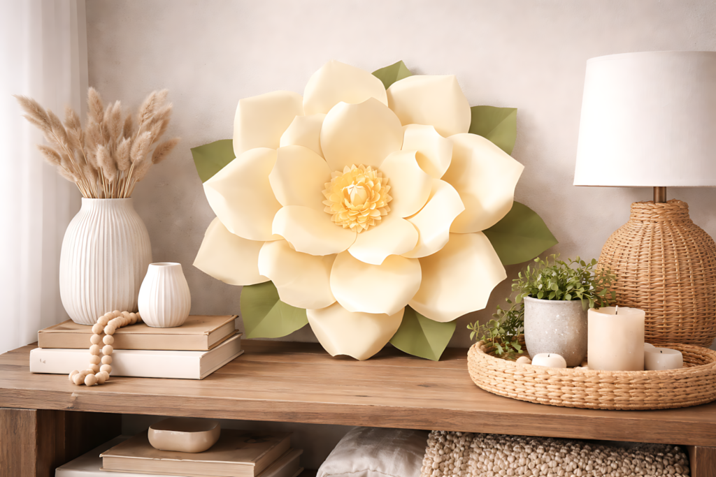 Giant paper rose SVG