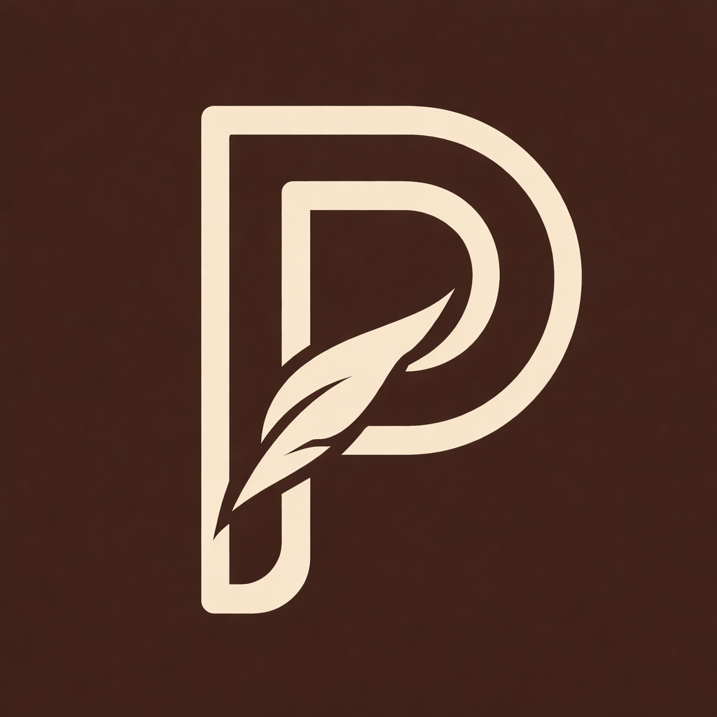 Paperform Lab logo with a stylized letter P and leaf